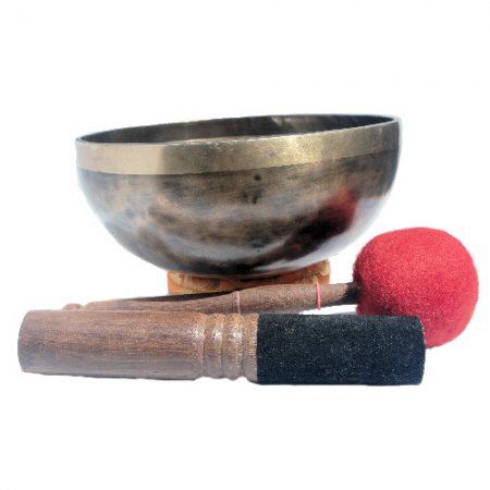 Tara Carved Hammer Singing bowl 7-8" SBT-2055