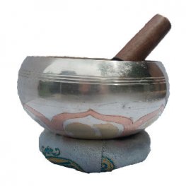 6" SILVER SINGING BOWL SB-018