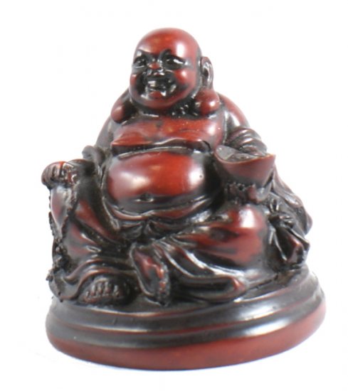 Resting laughing Buddha RN-109A - Click Image to Close