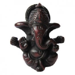 Small Ganesha Statue Red for home RG-03R