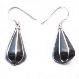 Pyramid Earring Lapis Stone PE-1158B