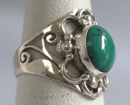 Turquosie stone Ring in sterling silver RPR-701