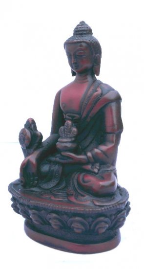 Medicine Buddha Statue wood looking RB-952R