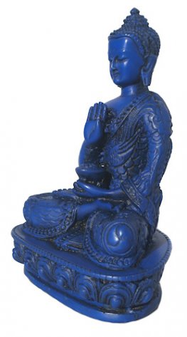 Blue Buddha Statue for home and alter RB-157L