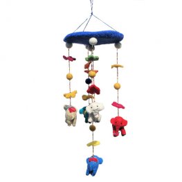 Elephant Mobile for baby room FH-016