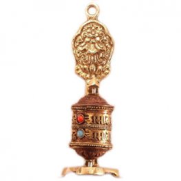Prayer Wheel Victory Banner PW-019D