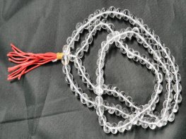 Natural Crystal Mala
