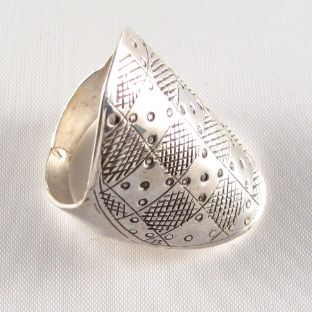 R-049 Adjustable Hand Carved Ring