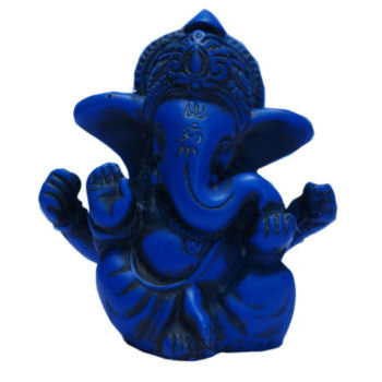 Ganesh Statue Lapis Looking RG-03L