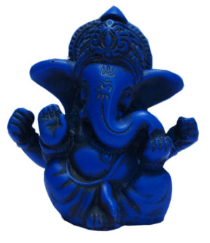 Ganesh Statue Lapis Looking RG-03L