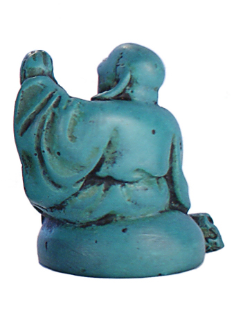 Turquoise small Blessing Laughing Buddha RN-133B